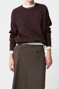 Smooth Island Knit - BROWN