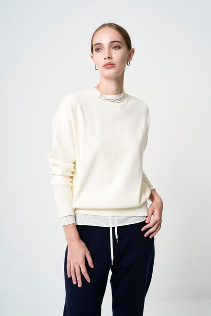 Smooth Island Knit - WHITE