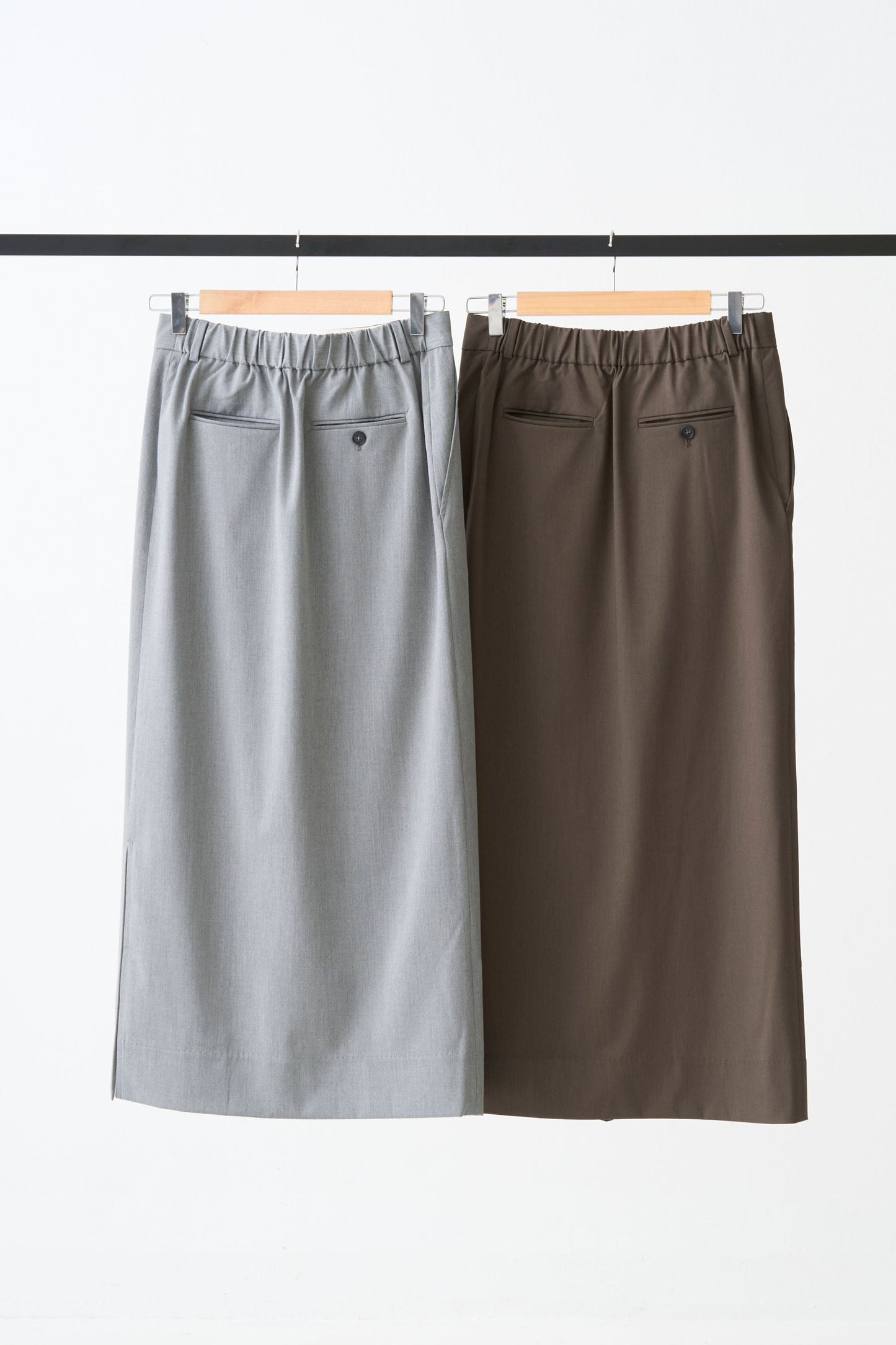 Odd Long Skirt - GRAY