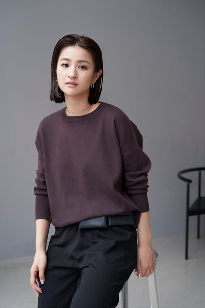 Smooth Island Knit - BROWN