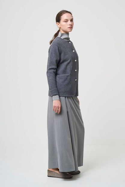 Relax Silk Jacket - GRAY