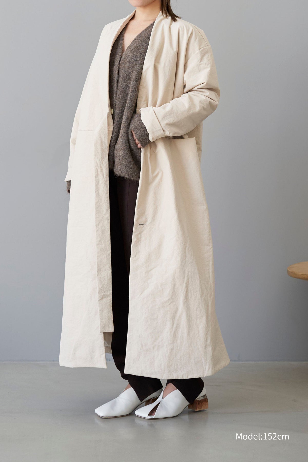 Padded Coat - OFF WHITE