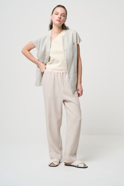 Switching Relax Pants - WHITE