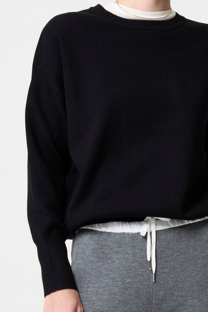 再入荷 Smooth Island Knit - BLACK