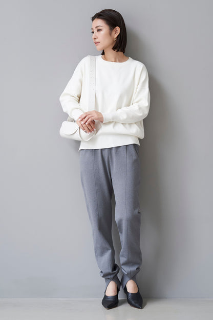 Center Press Jogger Pants - GRAY