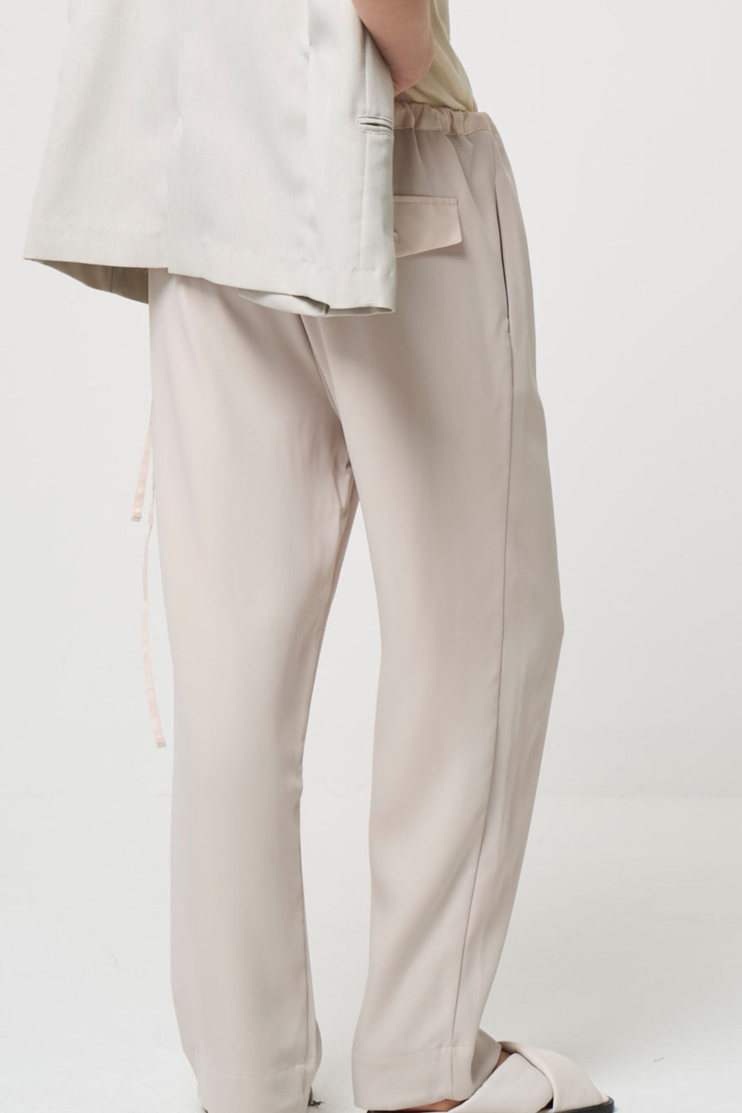 Switching Relax Pants - WHITE