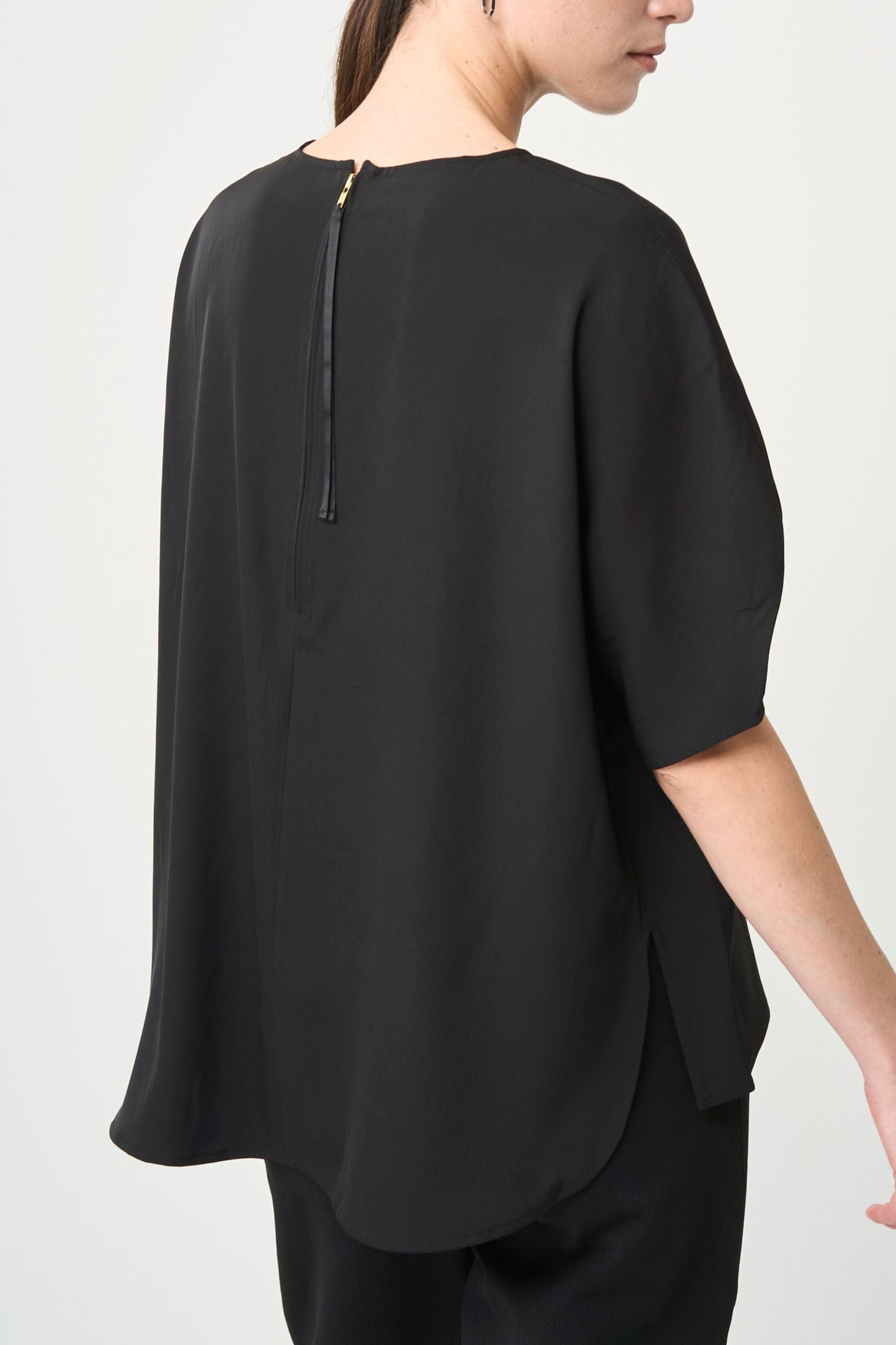 Short Sleeves TOPS - BLACK
