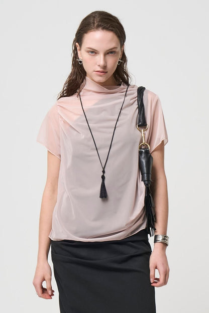 River Sheer Tops - PINK