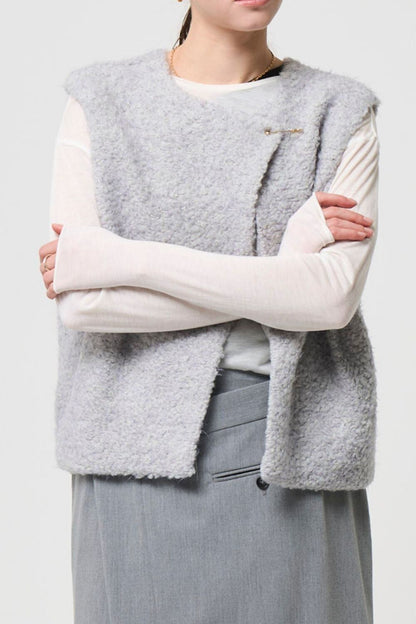 2way Boa Gilet - GRAY