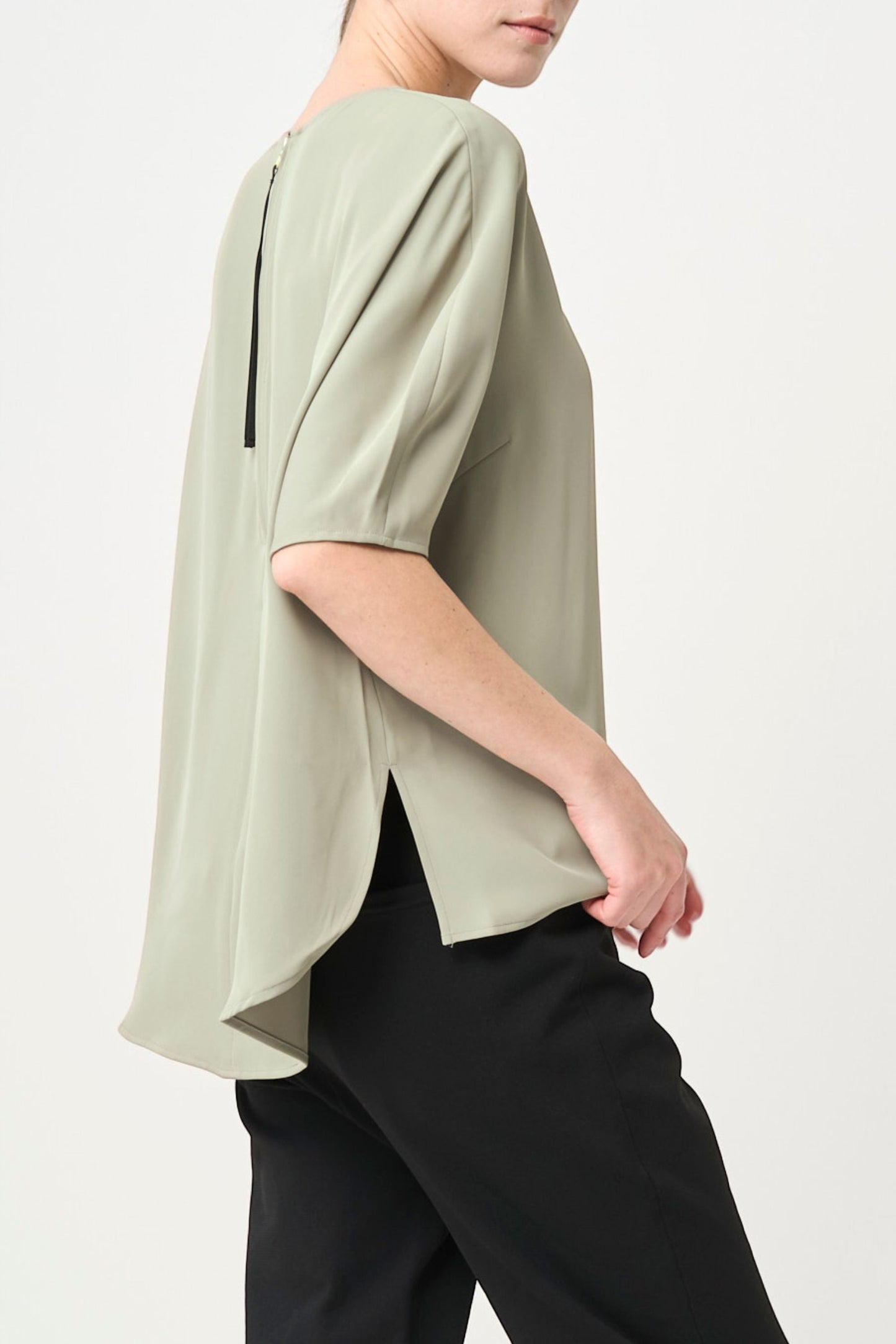Short Sleeves TOPS - SAGE