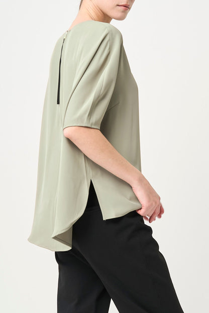 Short Sleeves TOPS - SAGE