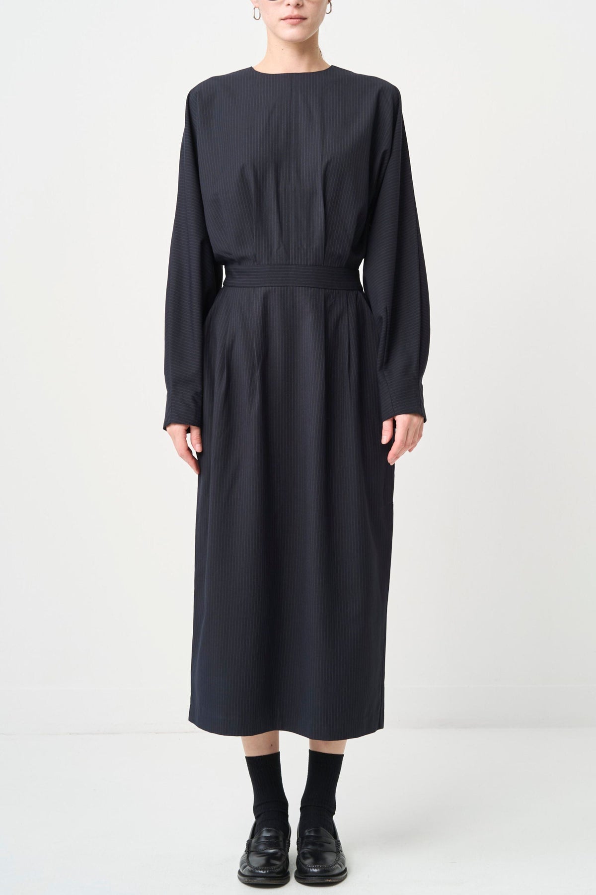 Rhombus Cocoon One piece - NAVY