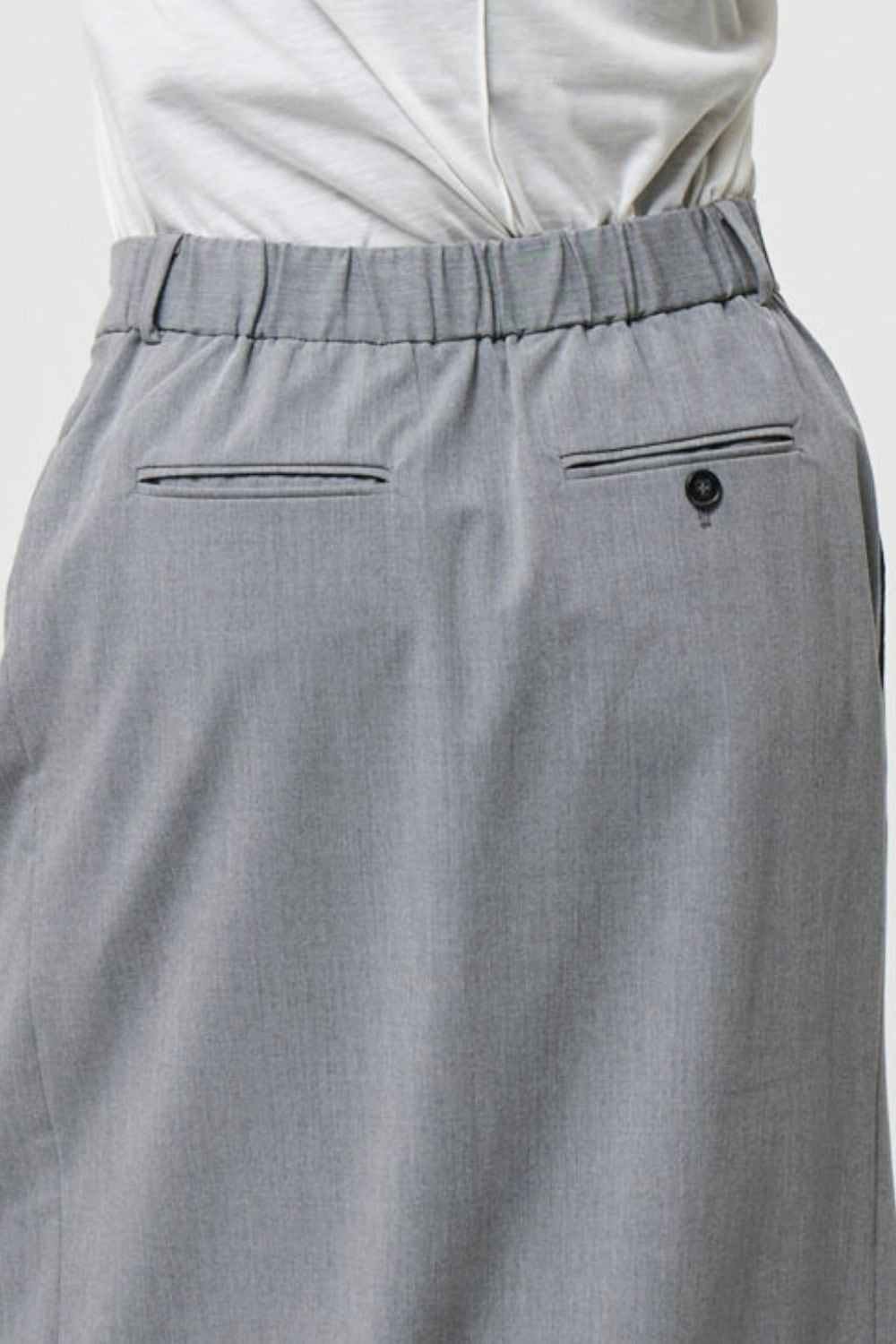 Odd Long Skirt - GRAY