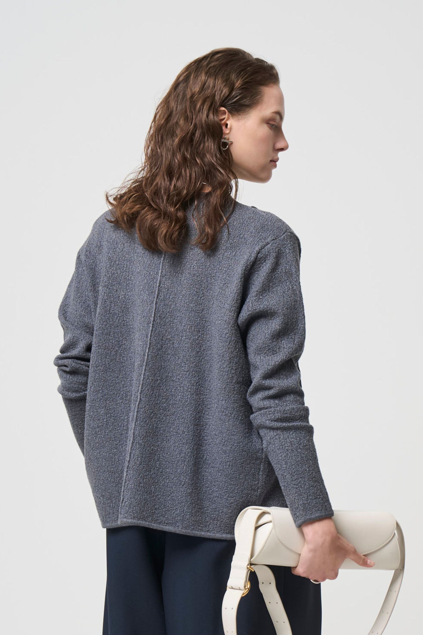 Relax Silk Jacket - GRAY