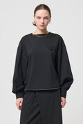Mannish Pocket Tops - BLACK