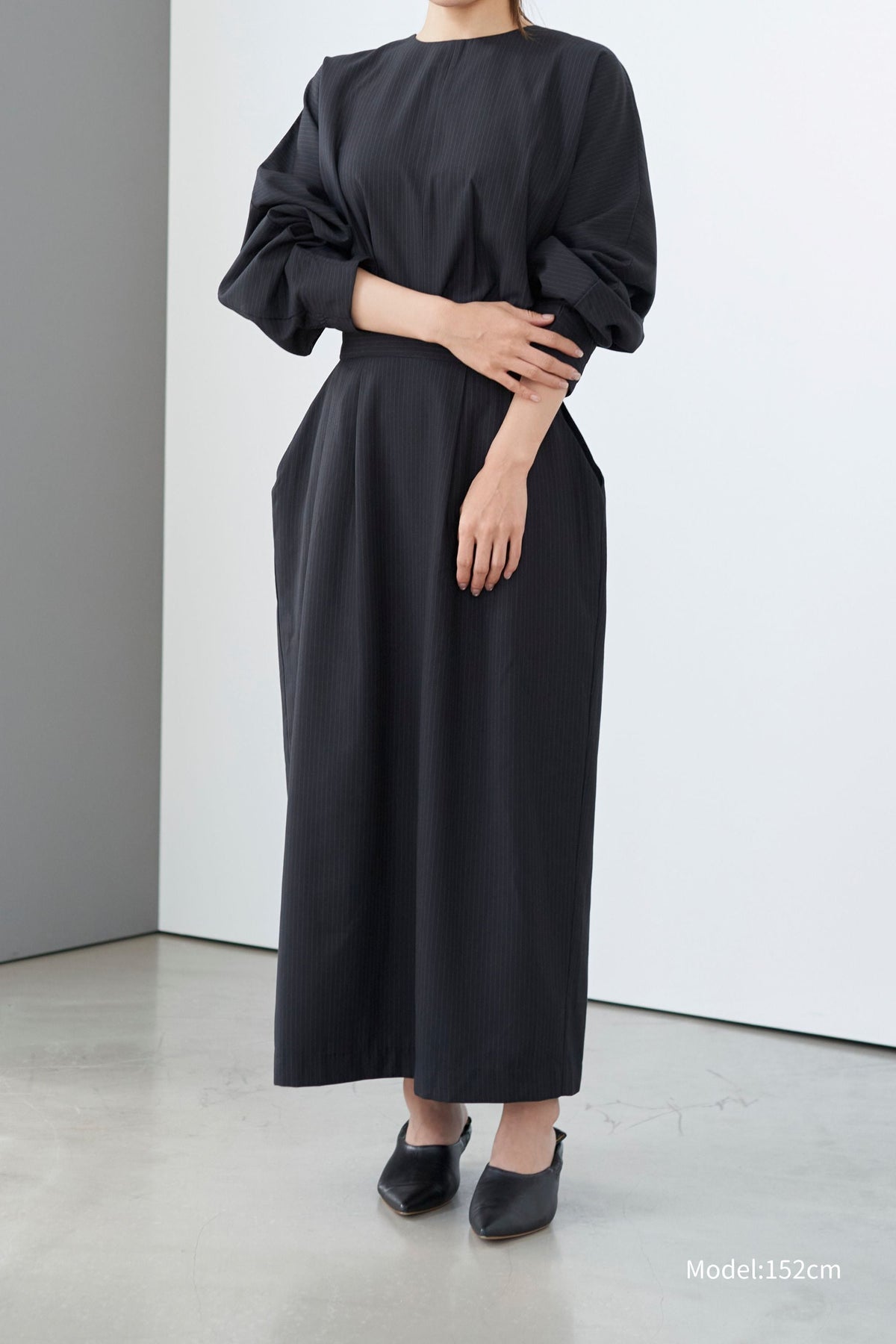 Rhombus Cocoon One piece - NAVY