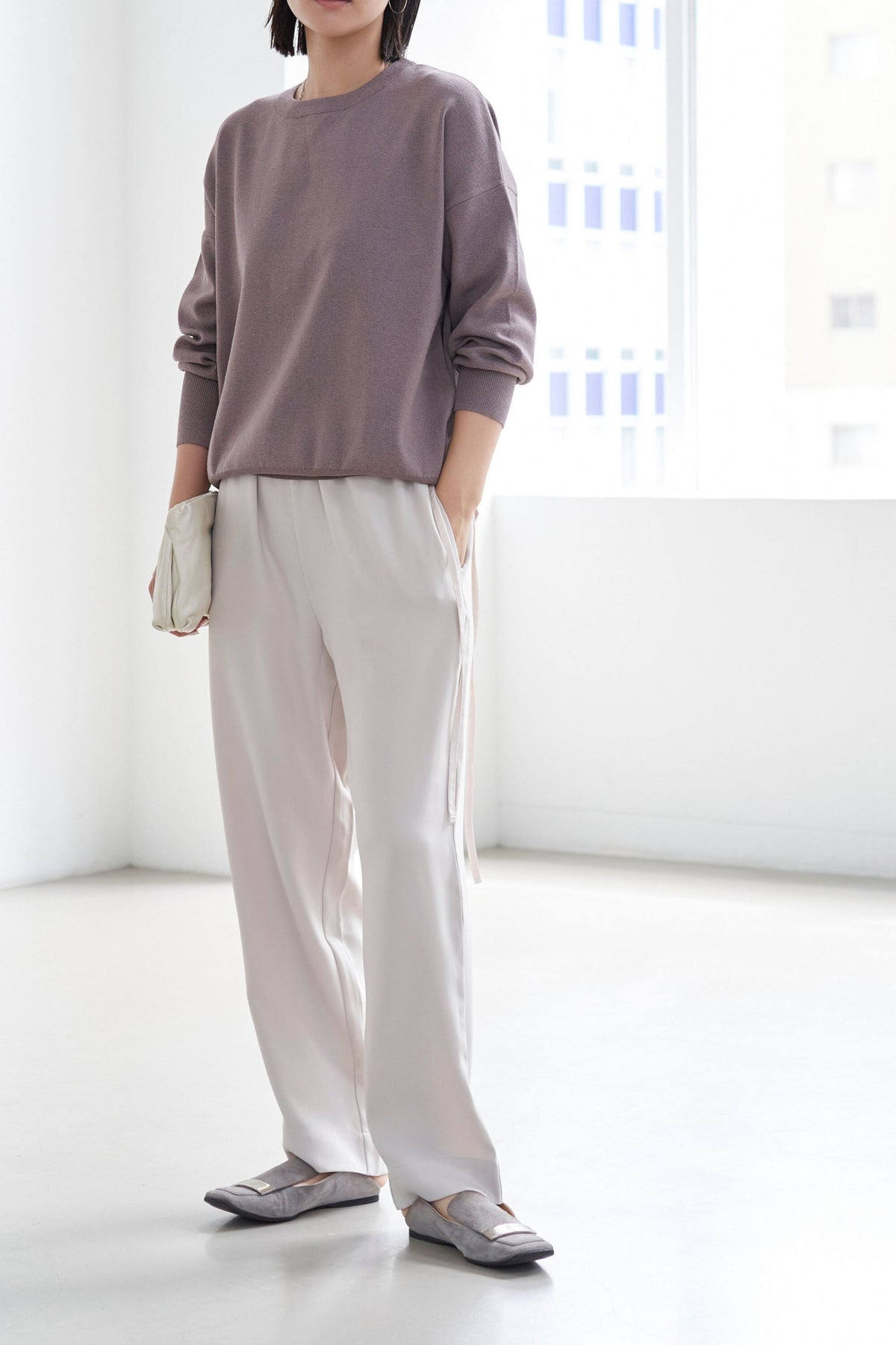 Smooth Island Knit - BEIGE
