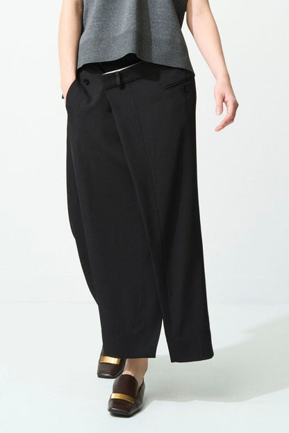 Odd Long Skirt - BLACK