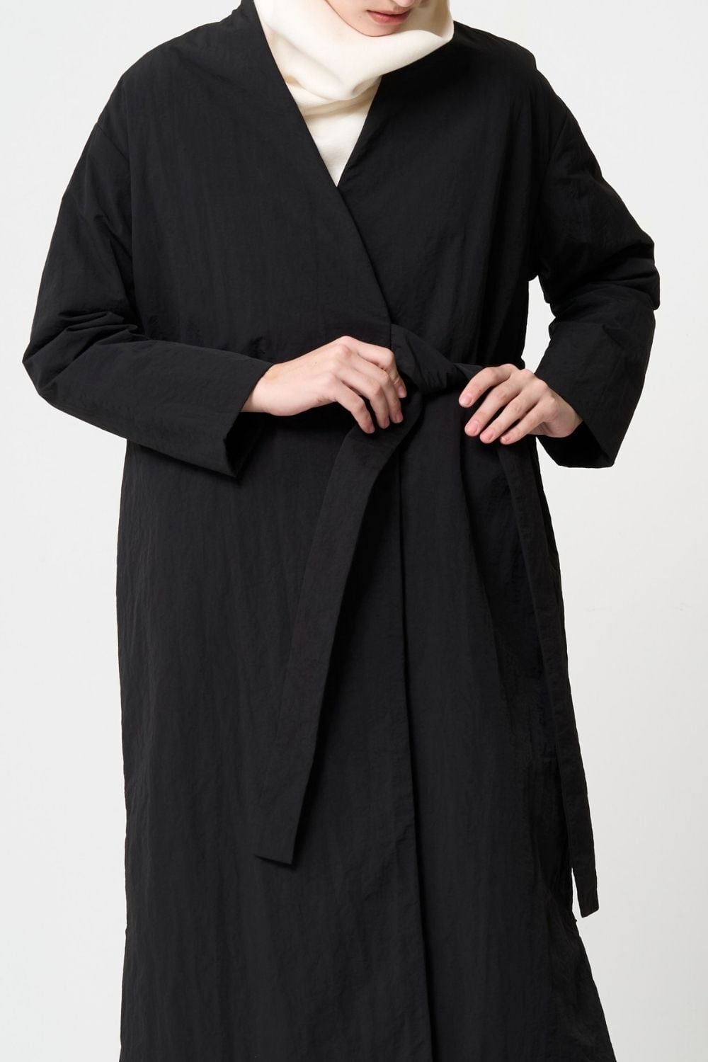 Padded Coat - BLACK