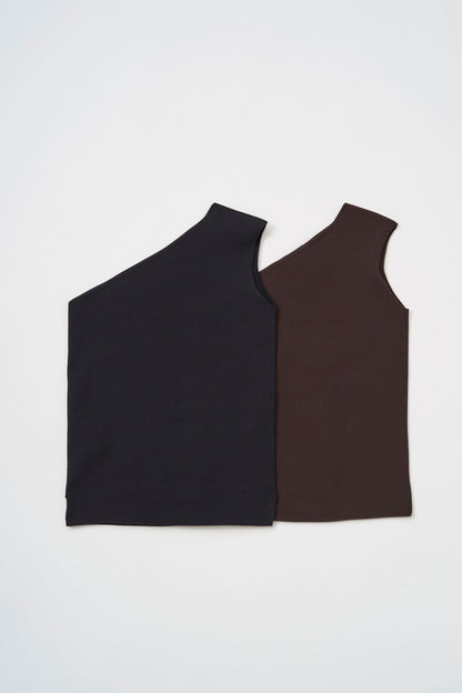 Minimal Shoulder Cut sew - BROWN