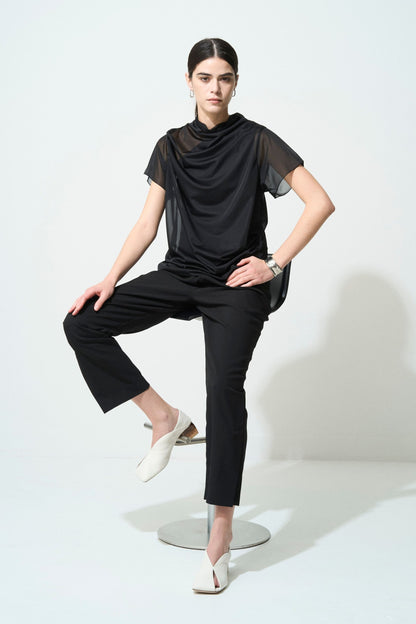 SIDE SLIT TAPERED GURKHA PANTS