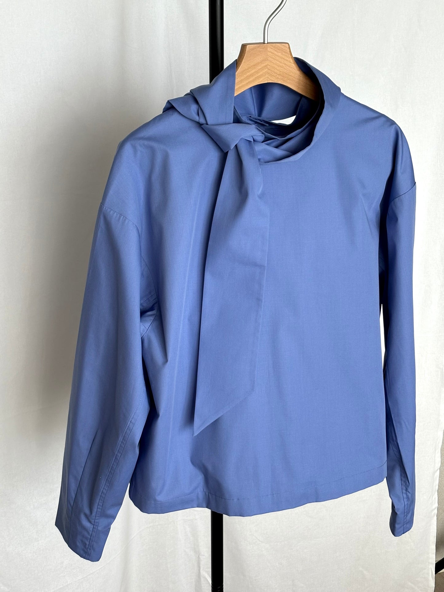 Ribbon Blouse - BLUE