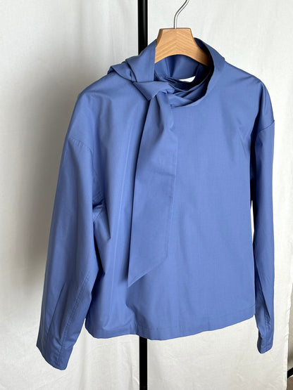 Ribbon Blouse - BLUE