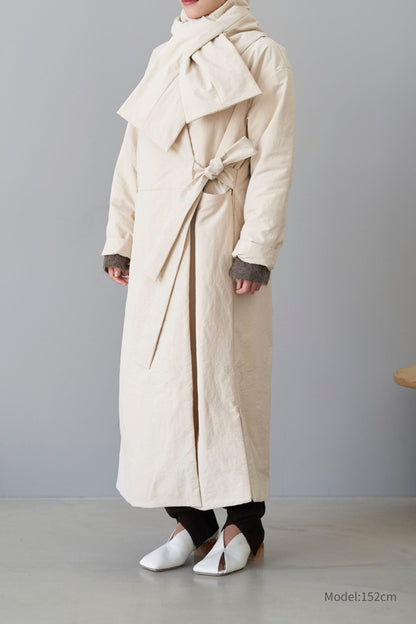 Padded Coat - OFF WHITE