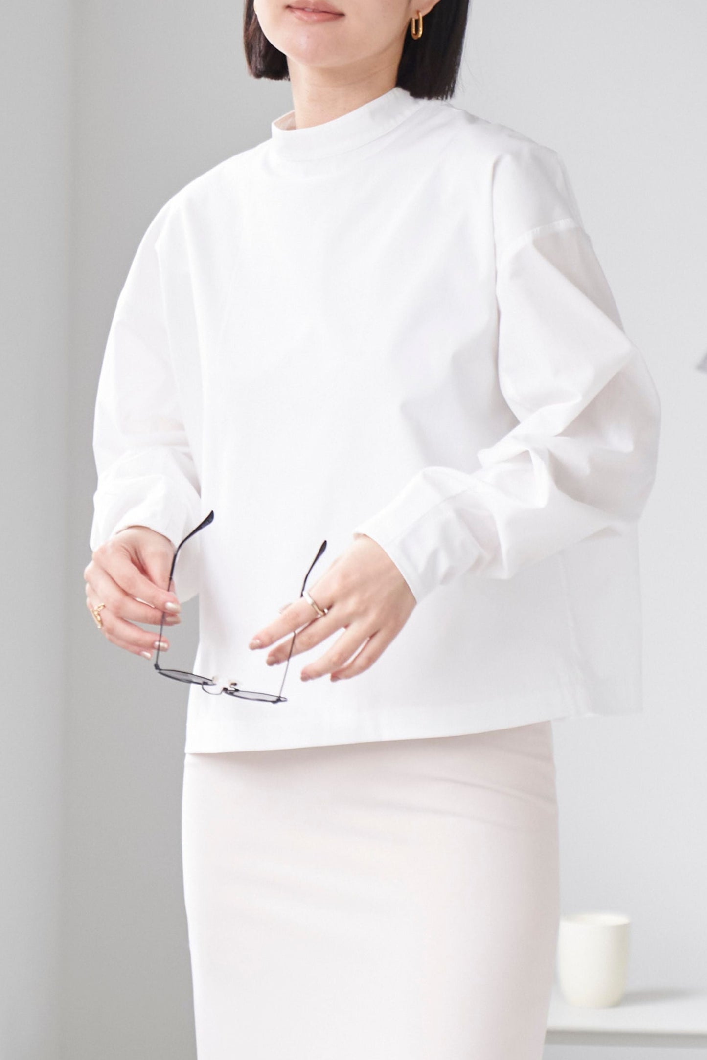 Ribbon Blouse - WHITE
