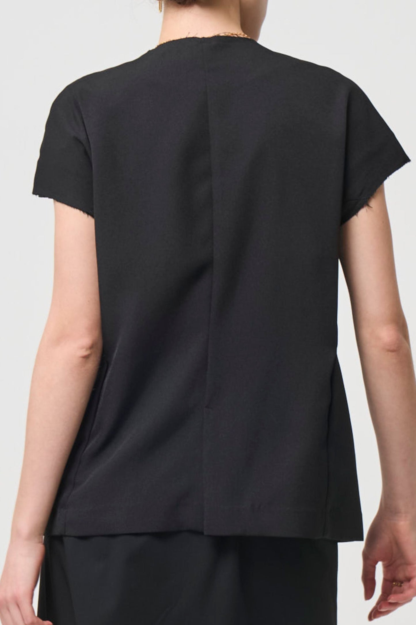 Short Sleeves Shirts Jacket - BLACK