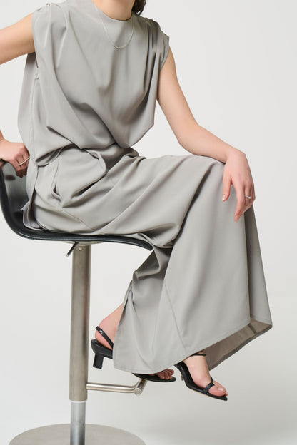 2way Long Straight Skirt - PISTACHIO GREEN
