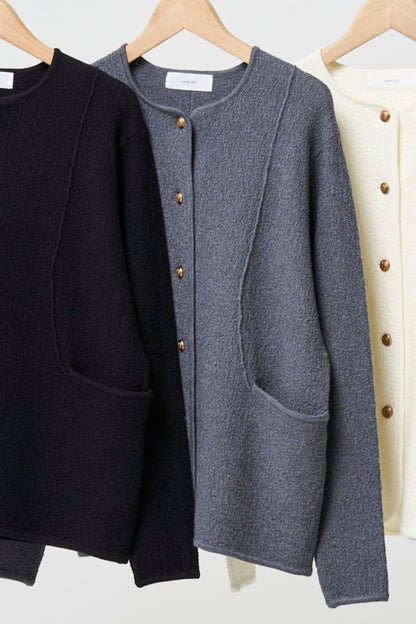 Relax Silk Jacket - GRAY