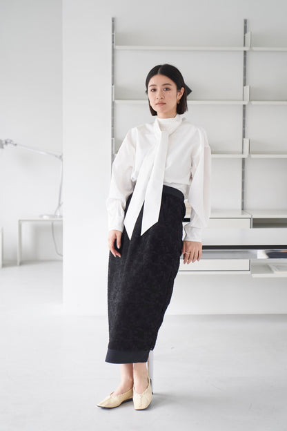 Ribbon Blouse - WHITE