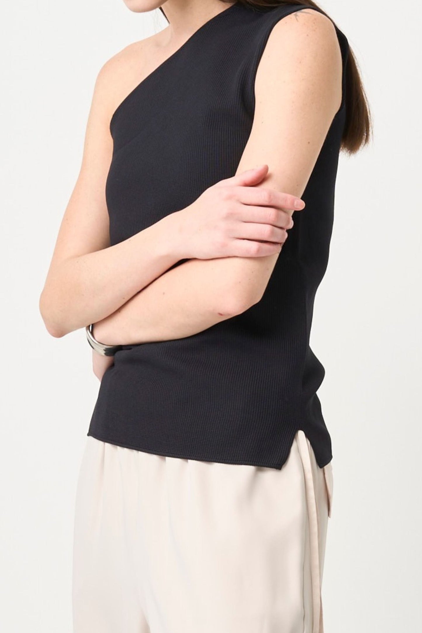 Minimal Shoulder Cutsew - GRAY