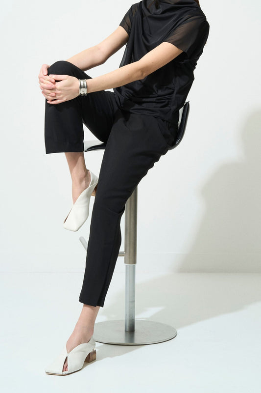 SIDE SLIT TAPERED GURKHA PANTS