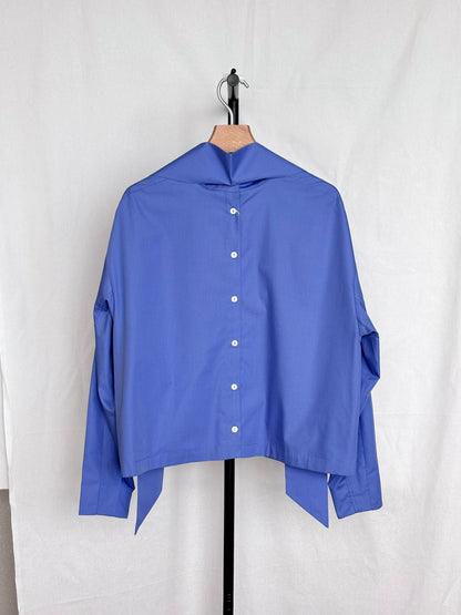 Ribbon Blouse - BLUE