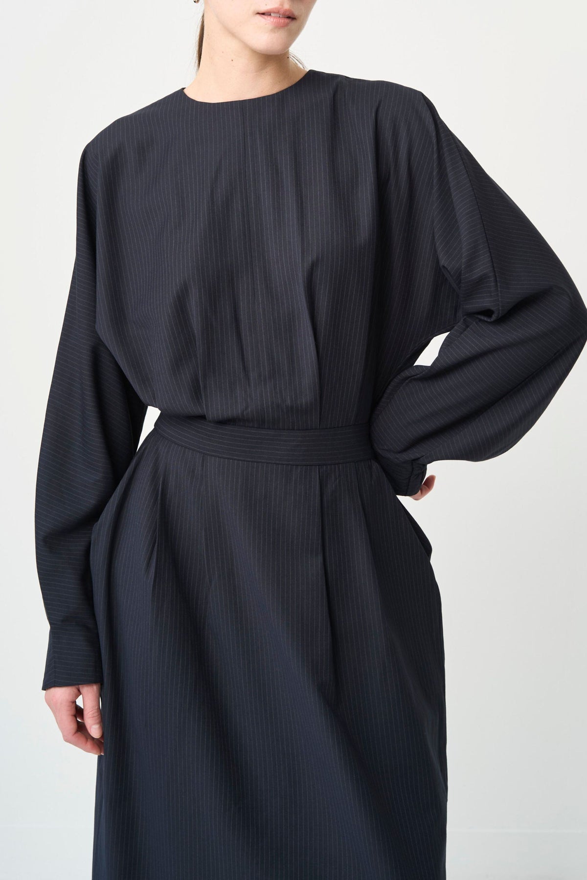 Rhombus Cocoon One piece - NAVY