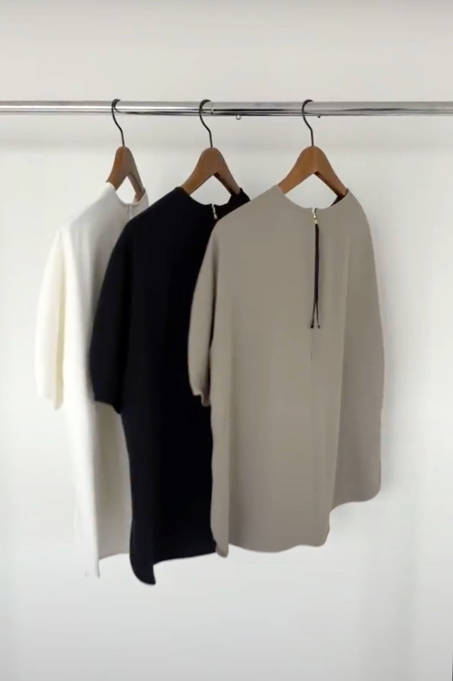 Short Sleeves TOPS - BLACK