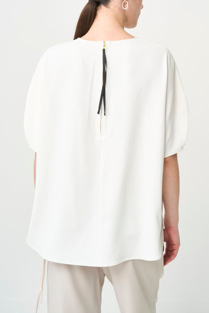 Short Sleeves TOPS - WHITE