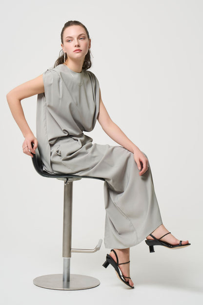 2way Long Straight Skirt - PISTACHIO GREEN