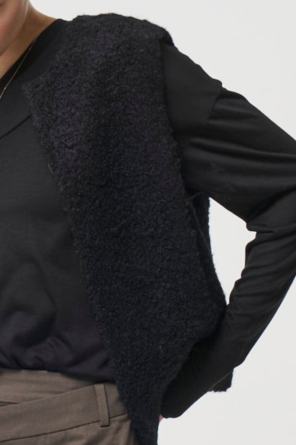 2way Boa Gilet - BLACK