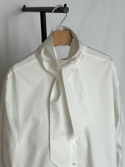 Ribbon Blouse - WHITE