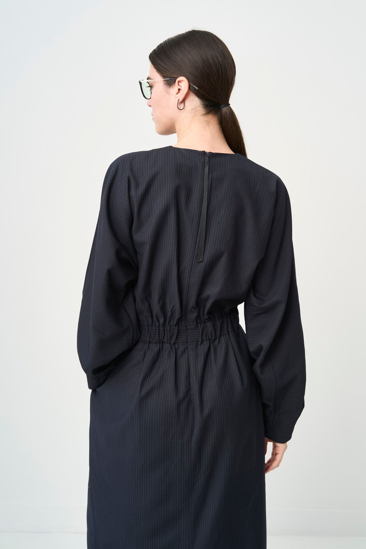 Rhombus Cocoon One piece - NAVY
