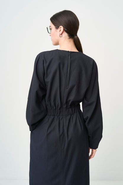 Rhombus Cocoon One piece - NAVY