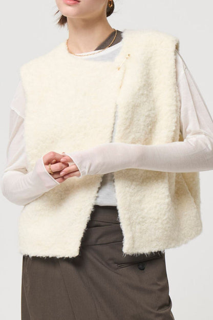 2way Boa Gilet - WHITE
