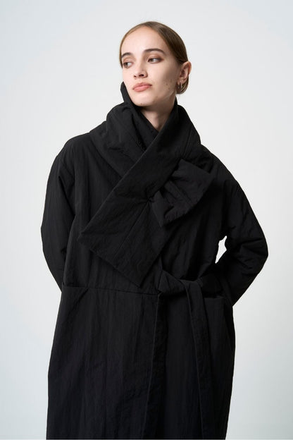 Padded Coat - BLACK