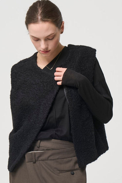 2way Boa Gilet - BLACK