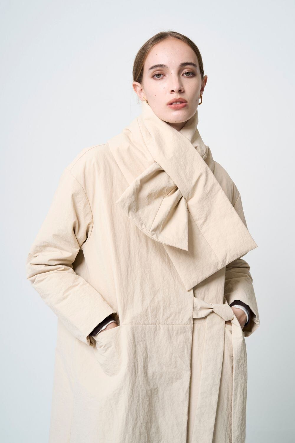 Padded Coat - OFF WHITE