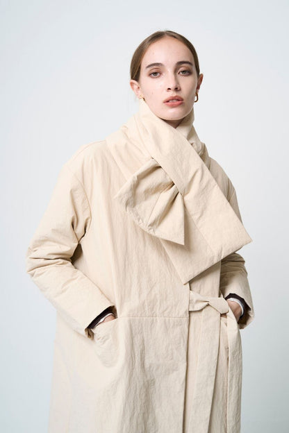 Padded Coat - OFF WHITE
