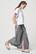 Odd Long Skirt - GRAY